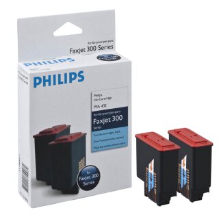 PFA432 - schwarz - Original Philips Druckkopf mit 2 x 500 Seiten Druckleistung nach Iso