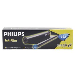 PFA-322 - schwarz - Original Philips Thermotransferband mit 160 Seiten Druckleistung nach Iso 