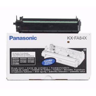 KX-FA84x - schwarz - Original Panasonic Trommel mit 10.000 Seiten Druckleistung nach Iso