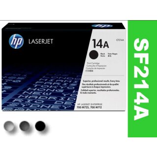 CF214A - schwarz - Original HP Druckkassette mit 10.000 Seiten Druckleistung nach Iso