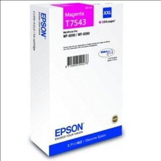 T754340 - magenta - Epson Druckerpatrone 75 für 7.000 Seiten Druckleistung - Durabrite Ultra