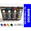 BMW305 - 4 Ersatzpatronen Multipack mit je 1x Black,...