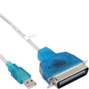 InLine® USB zu 36pol Centronic, Drucker-Adapterkabel,...