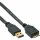InLine® USB 3.0 Flachkabel, A an Micro B, schwarz, 0,5m