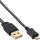 InLine® Micro-USB 2.0 Flachkabel, USB-A Stecker an Micro-B Stecker, 1m