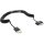 InLine® Samsung Galaxy Tablet USB Spiralkabel, Samsung Stecker an USB A Stecker 2m