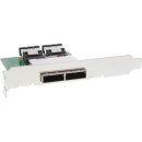 InLine® SAS Dual Slotblech PCI, 2x ext. SFF-8088 auf...