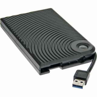 InLine® USB 3.0 Gehäuse für 6,35 (2,5") SATA-Festplatte / SSD