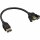 InLine® USB 3.0 Adapterkabel, Buchse A auf Einbaubuchse A (M3), vergold. Kontakte, 0,2m
