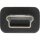 InLine® USB Mini-Y-Kabel, 2x Stecker A an Mini-B Stecker (5pol.), 0,5m