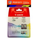 PG510 + CL511 - schwarz + color - Multipack Canon...