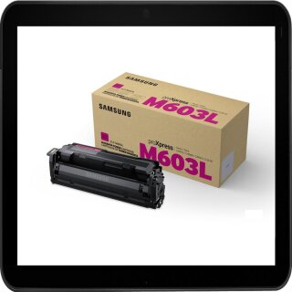 SU346A - Samsung Original-Toner CLT-M603L magenta mit 10.000 Seiten nach Iso - für Samsung ProXpress C4010 / C4060 - SU346A