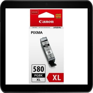 Canon PGI-580PGBKXL Schwarzpatrone mit ca. 400 Seiten Druckleistung nach ISO - 2024C001