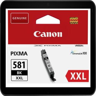 Canon CLI-581BKXXL Schwarzpatrone mit ca. 6.360 Seiten Druckleistung nach ISO - 1998C001