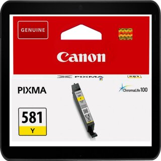 Canon CLI-581Y Yellowpatrone mit ca. 257 Seiten...