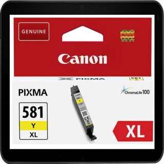 Canon CLI-581YXL Yellowpatrone mit ca. 514 Seiten Druckleistung nach ISO - 2051C001