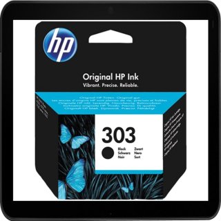HP303 Black Original 200 Seiten Schwarz Tintenpatrone - T6N02AE