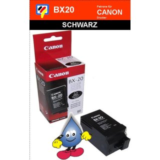 BX20 - schwarz - Canon Original Druckerpatrone mit 44ml Inhalt