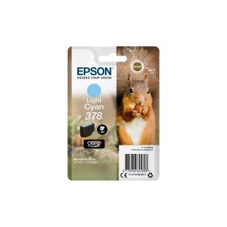 EPSON 378 Light Cyan Motiv Eichhörnchen mit 4,8 ml Inhalt...