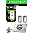 HP339BK - Original C9504EE - schwarz-Druckpatronen mit je...