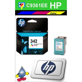 HP342C - Original C9361EE - color -Druckpatrone mit 5ml Inhalt und ca. 175 Seiten Druckleistung nach Iso