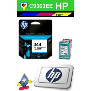 HP344C - Original C9363EE - color -Druckpatrone mit 14ml Inhalt und ca. 450 Seiten Druckleistung nach Iso