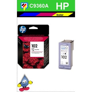 HP102PGR - Original C9360AE-fotograu-Druckpatrone mit 23ml zum Superangebot