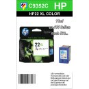 HP22XL - Original C9352CE-color-Druckpatrone mit 11ml...